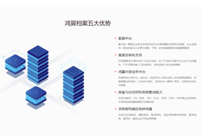 鴻翼EDRMS文檔檔案一體化管理系統(tǒng) 信息技術(shù)咨詢(xún)服務(wù)的關(guān)鍵支撐